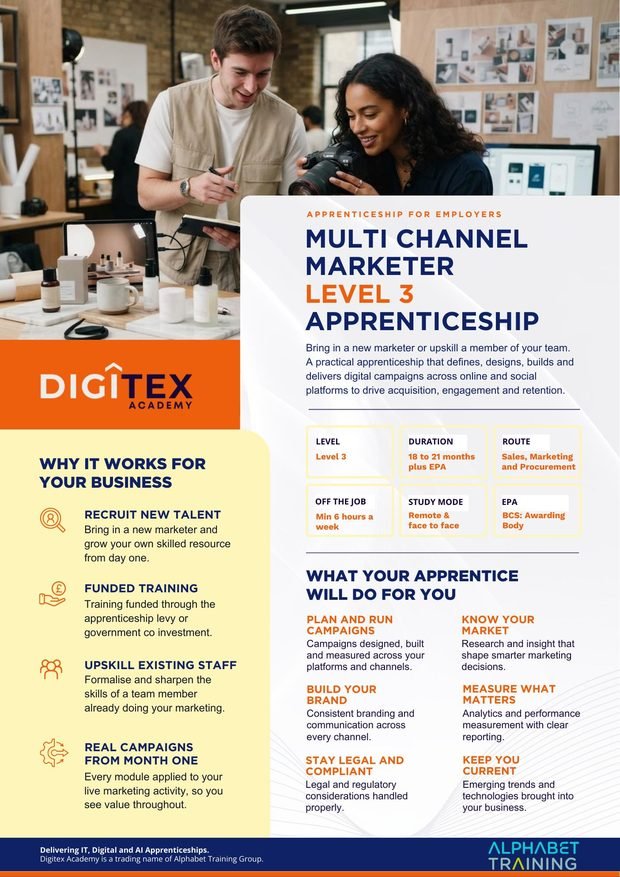 Multi Channel Marketer Level 3 brochure